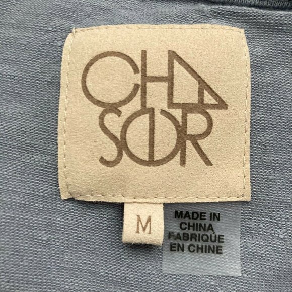 🦋 Chaser Womens Ribbed Med Shoulder cutout Gray - Picture 7 of 8